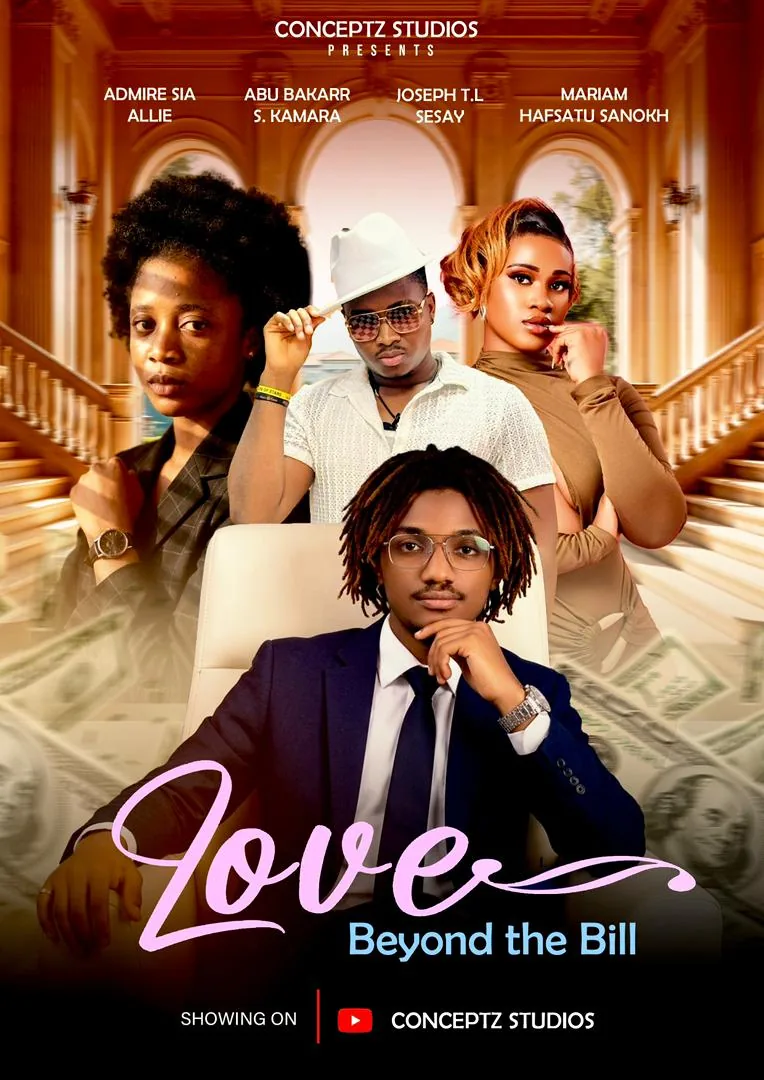 Joseph T.L. Sesay featured on the Love Beyond the Bill movie poster by Conceptz Studios